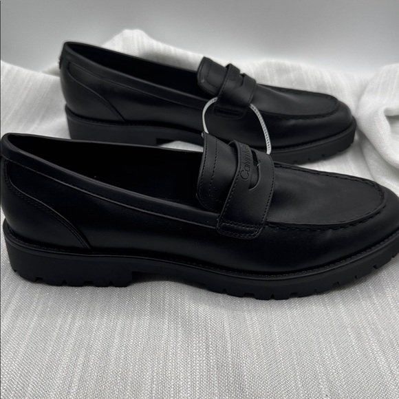 Calvin Klein loafers dress flats 1.25” heels size 11 NWOT - Picture 5 of 10